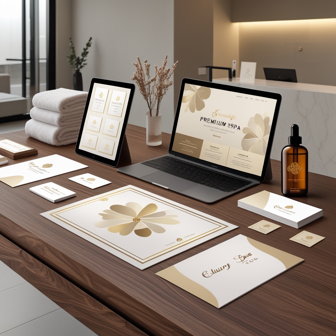 Luxury Spa Branding & Style Kit - Image 2