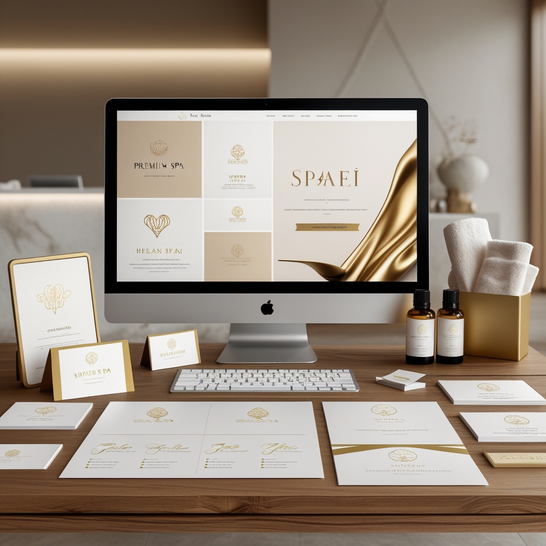 Luxury Spa Branding & Style Kit